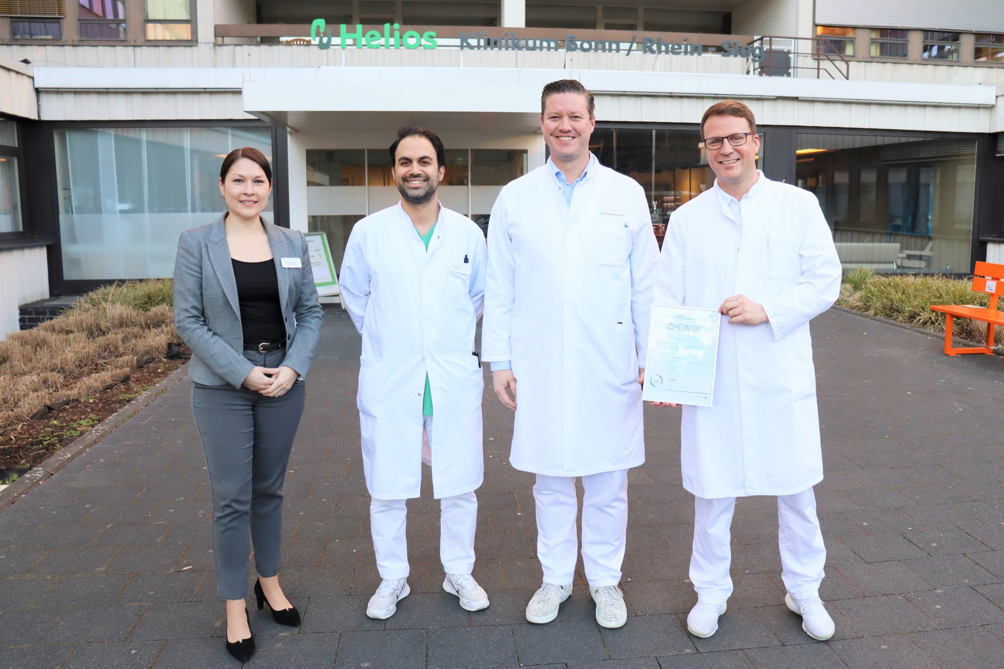 Best possible care in an emergency: Helios Hospital Bonn/Rhein-Sieg confirmed as local trauma center