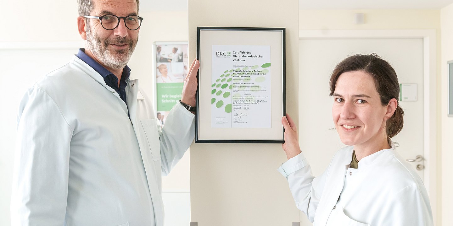 Helios Hospital Emil von Behring: German Cancer Society Confirms High Quality of Treatment